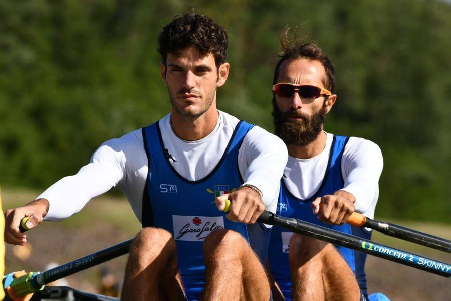 
	Stefano Oppo e Pietro Ruta in gara a Racice (ph. Mimmo Perna - Canottaggio.org)

