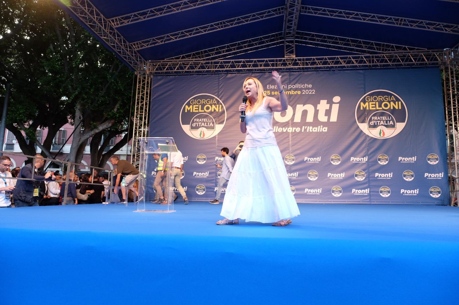 Intervista con Giorgia Meloni: «Infrastrutture e investimenti, con noi l’isola sarà più forte»