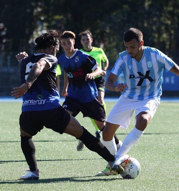 Un momento del match tra United Riccione e Real Forte Querceta (Foto United Riccione)