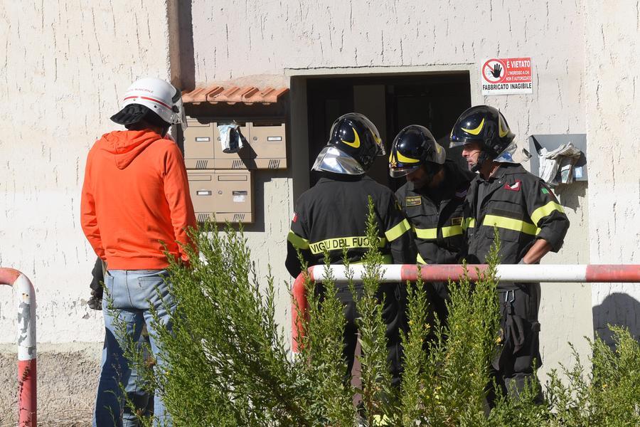Blitz nel palazzo inagibile occupato da alcuni ragazzi