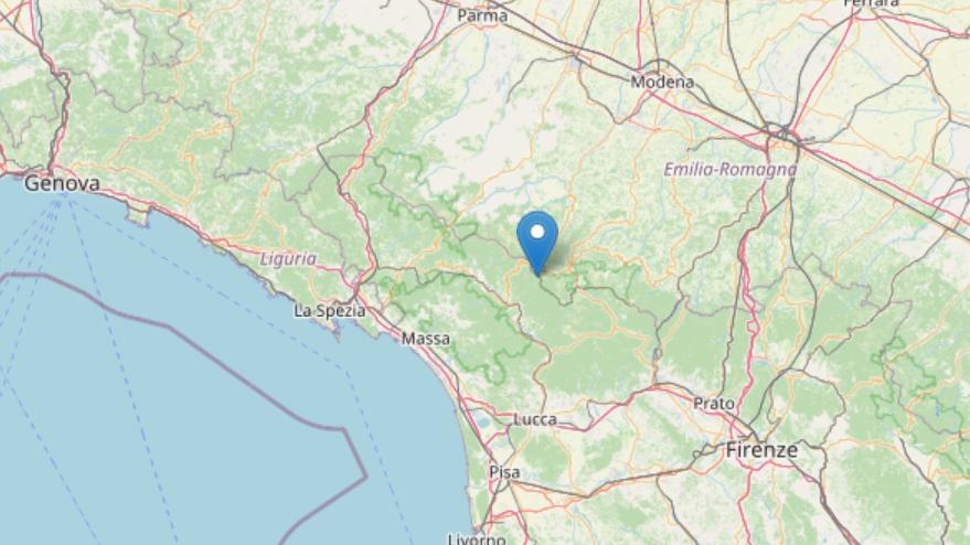 Sciame sismico da Genova a Lucca, la terra trema quattro volte in due ore