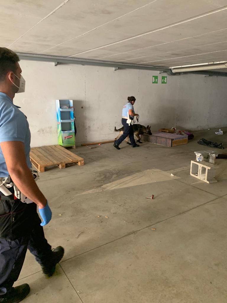 Chiusi da due anni i piani interrati, controlli antidroga al San Giorgio 