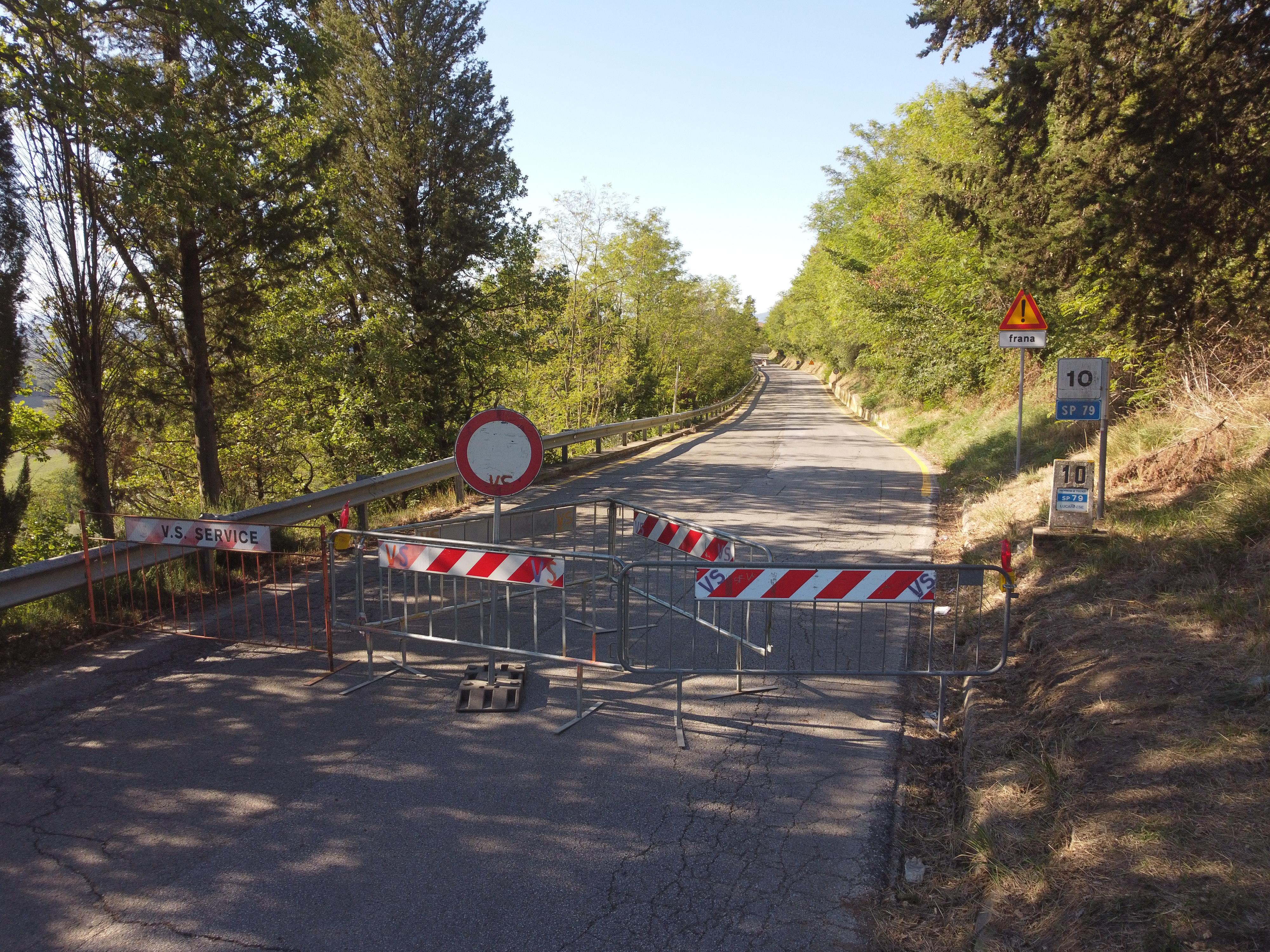 Fiano irraggiungibile causa frana: «E non arrivano le ambulanze» 