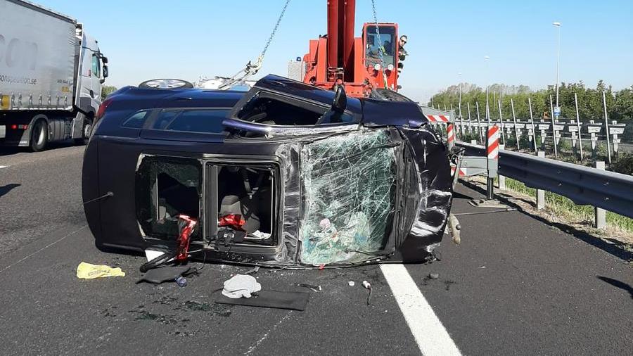 Modena Nord, incidente con feriti in autostrada