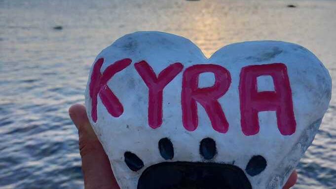 Rubato ancora il sasso della canina Kyra dal “Mare dei ricordi”