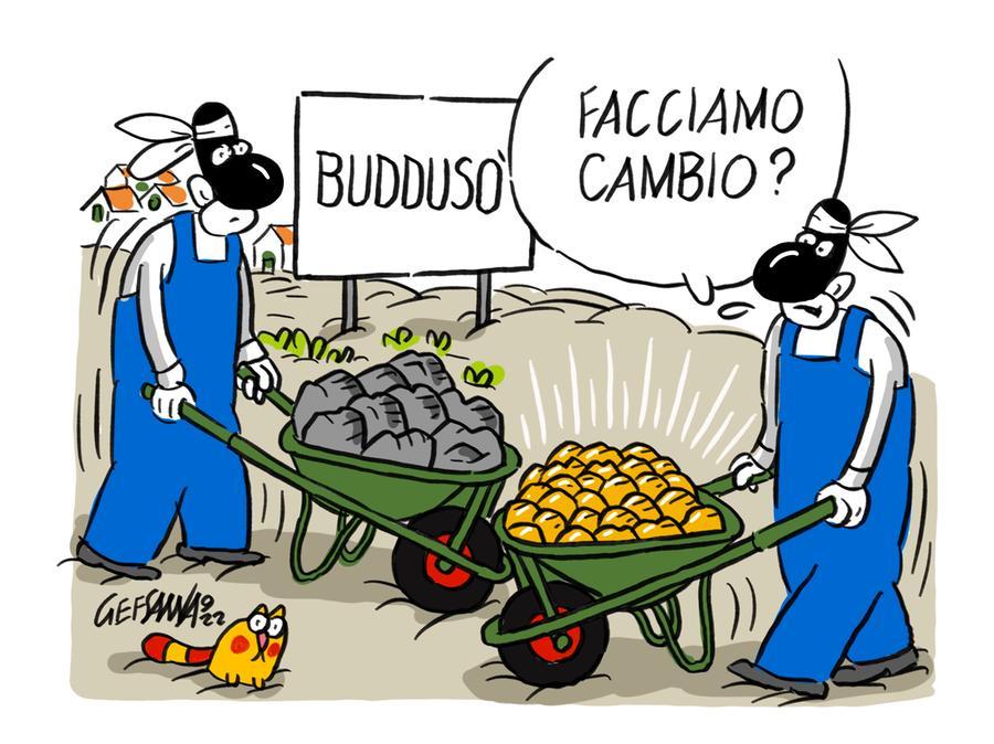 La vignetta di Gef: nei graniti di Buddusò un tesoro di terre rare
