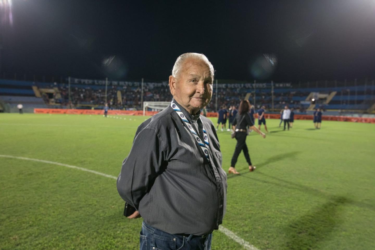 Aureliano Nardini, per tutti Vocina, custode dello stadio del Pisa scomparso all’età di 89 anni