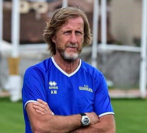 Andrea Mangoni direttore generale della società Worange Pistoia e allenatore della prima squadra di calcio a 5 assieme ad Augusto Spampani