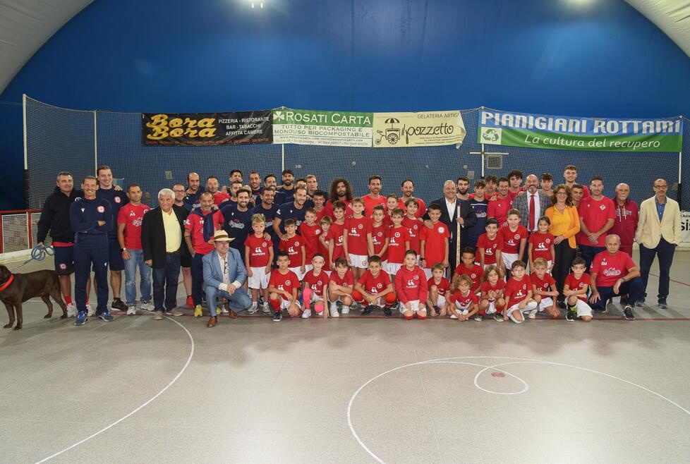 La presentazione delle squadre del Cp Grosseto (foto Bf)