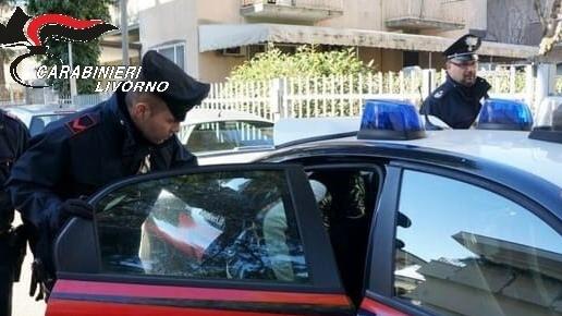 I carabinieri in azione ieri ad Ardenza