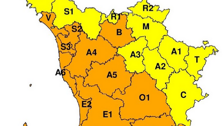 Allerta meteo arancione su tutta la provincia di Grosseto