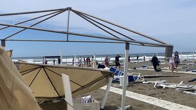 Sale l’allerta meteo in Versilia