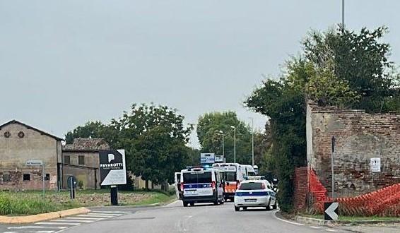 Carpi. Suv contro un’auto: grave ciclista di 26 anni