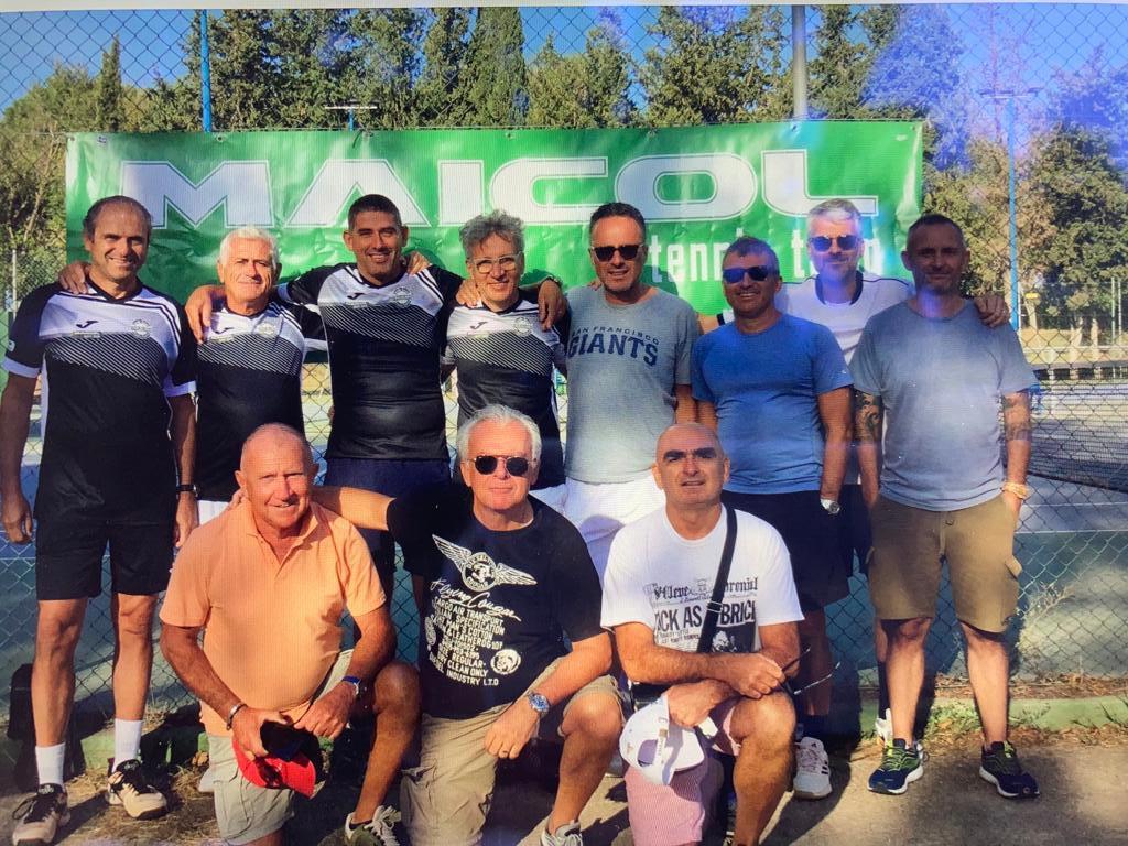 Il Ct Tricolore a Grado agli ottavi dei nazionali Over 45 