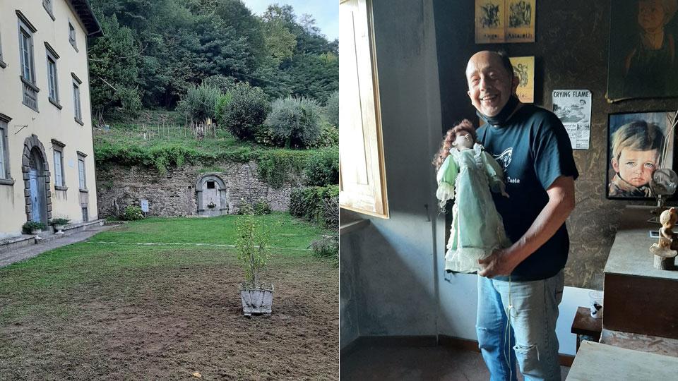 A 84 anni sistema il parco di villa Webb: «Ma così non possiamo andare avanti»