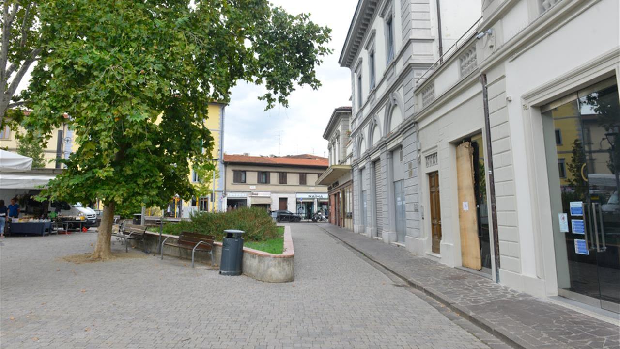 Uno scorcio di piazza Dalmazia a Firenze
