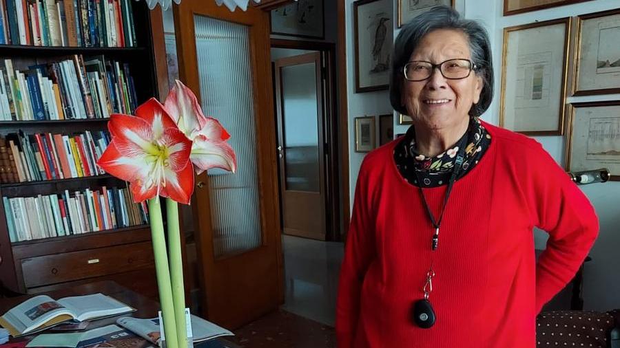 La professoressa Anna Di Milia Tongiorgi