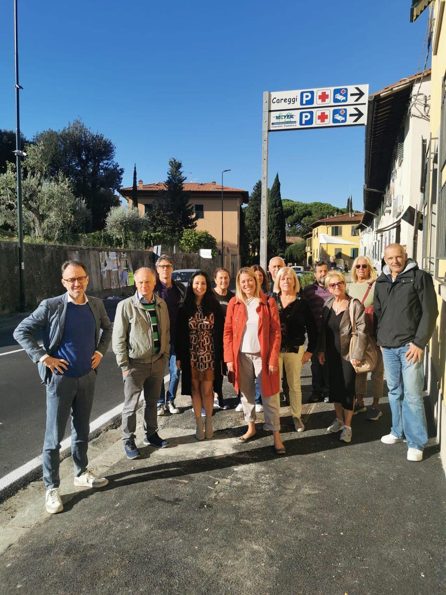 
	Gli assessori Albanese e Gianassi nella frazione de La Lastra

