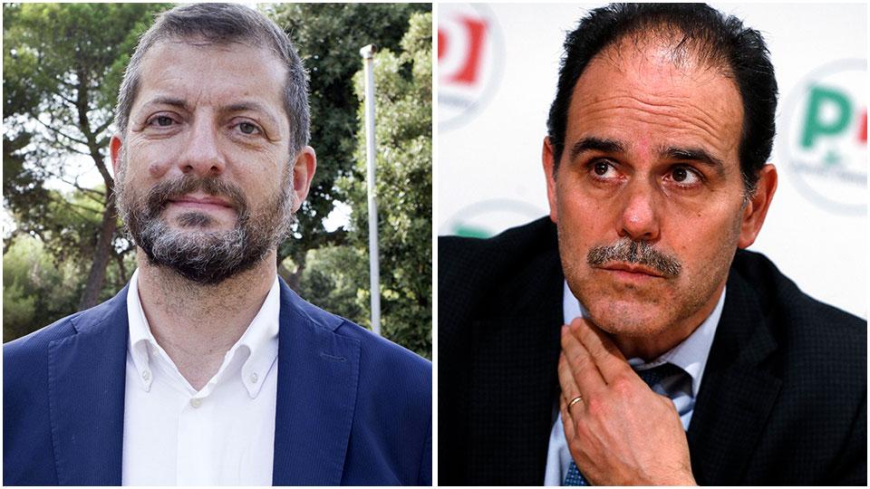 Andrea Romano e Andrea Marcucci