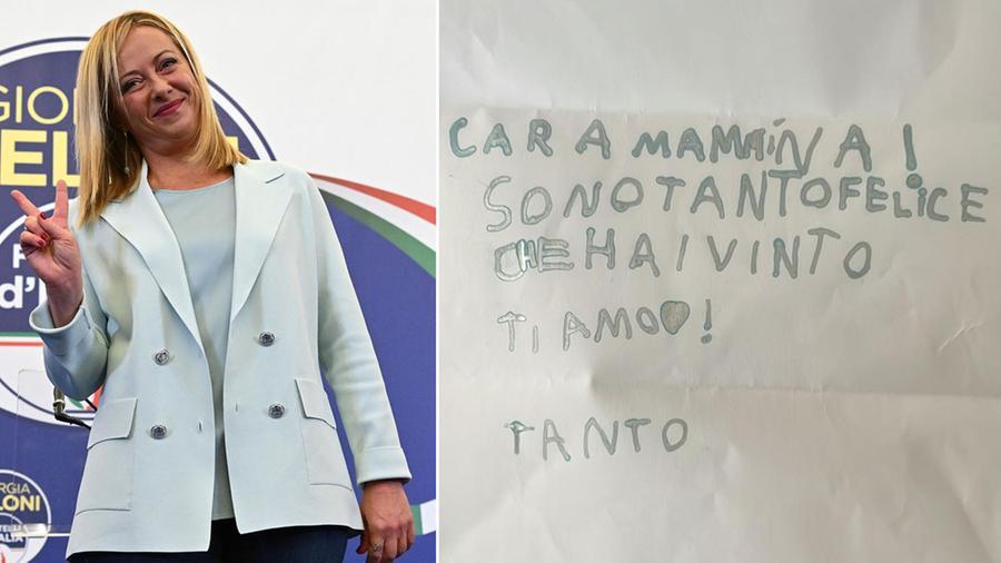 
	Giorgia Meloni e il messaggio della figlia


