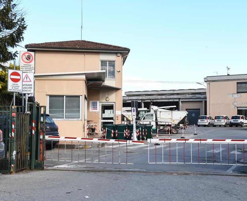 La sede di Sistema Ambiente azienda che gestisce il servizio di raccolta dei rifiuti