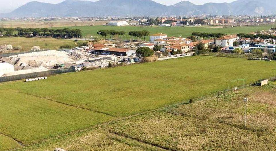 L’area a Gagno tra via San Jacopo e via Pietrasantina dove è previsto il centro