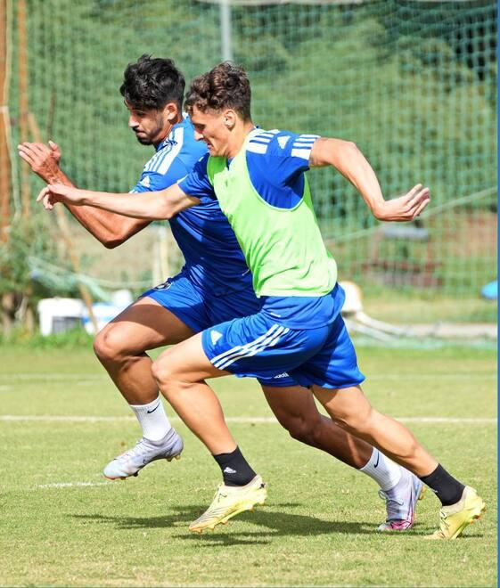 Un'immagine di allenamento