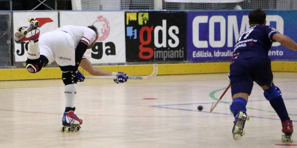 Un’azione di gioco (Foto d’archivio)