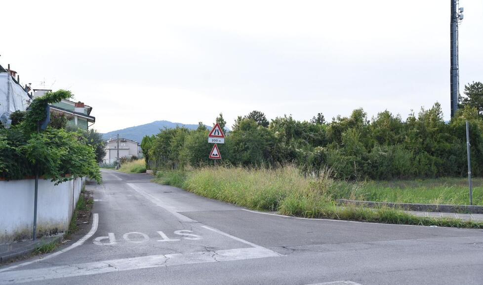 Via dei Biccelli a Marlia dove furono trovate le prime due teste mozzate di gatti domestici