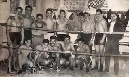La Pugilistica Galilei in uno scatto del 1957