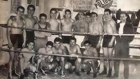 La Pugilistica Galilei in uno scatto del 1957