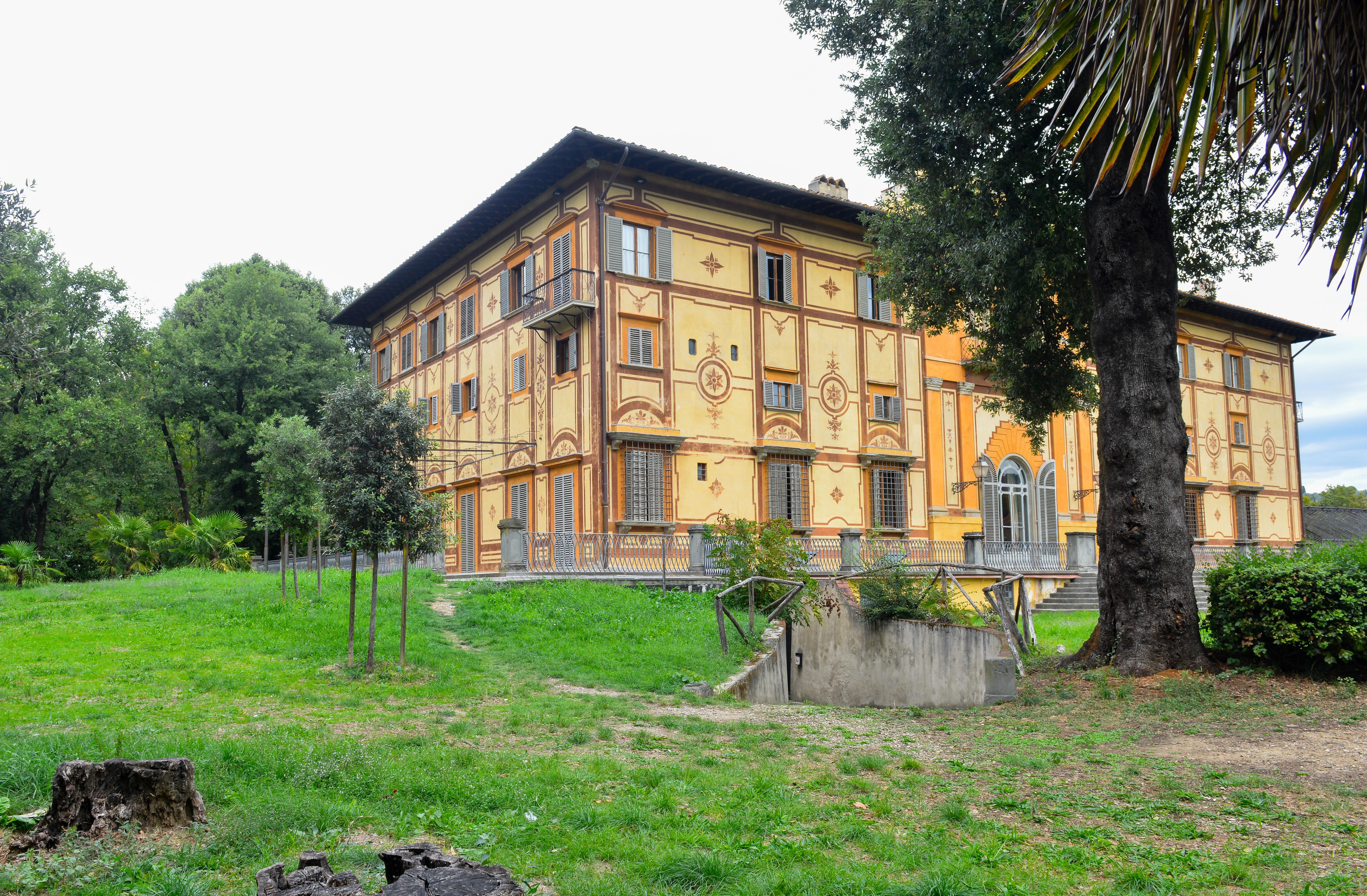 L’opera sarà realizzata nel parco di Villa Favard a Rovezzano e sarà costituito esclusivamente da elementi naturali