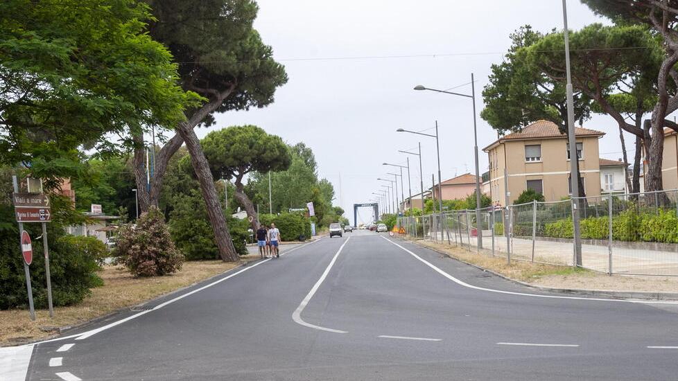 La zona a sud dello Stadio dei Pini (Foto Paglianti)