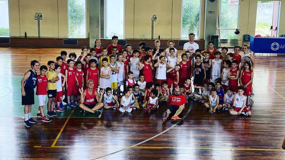 Foto di gruppo degli allievi della Laurenziana