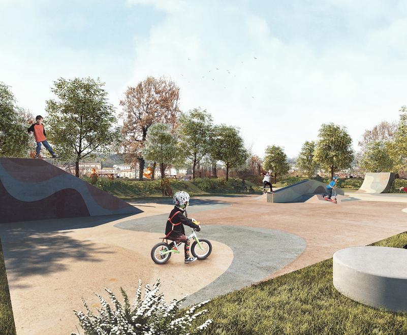 Un parco per tanti sport sulla Terrazza Petroni a Lucca