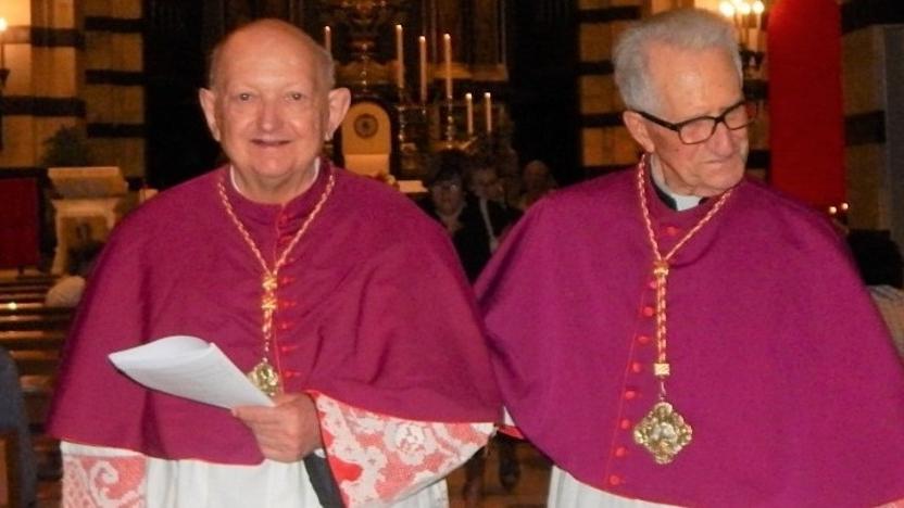 Don Franco e lo storico addio: «A 96 anni rinuncio all’incarico»