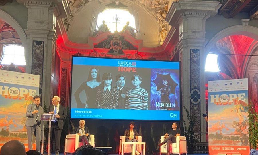 
	La presentazione dell'edizione 2002 di Lucca Comics

