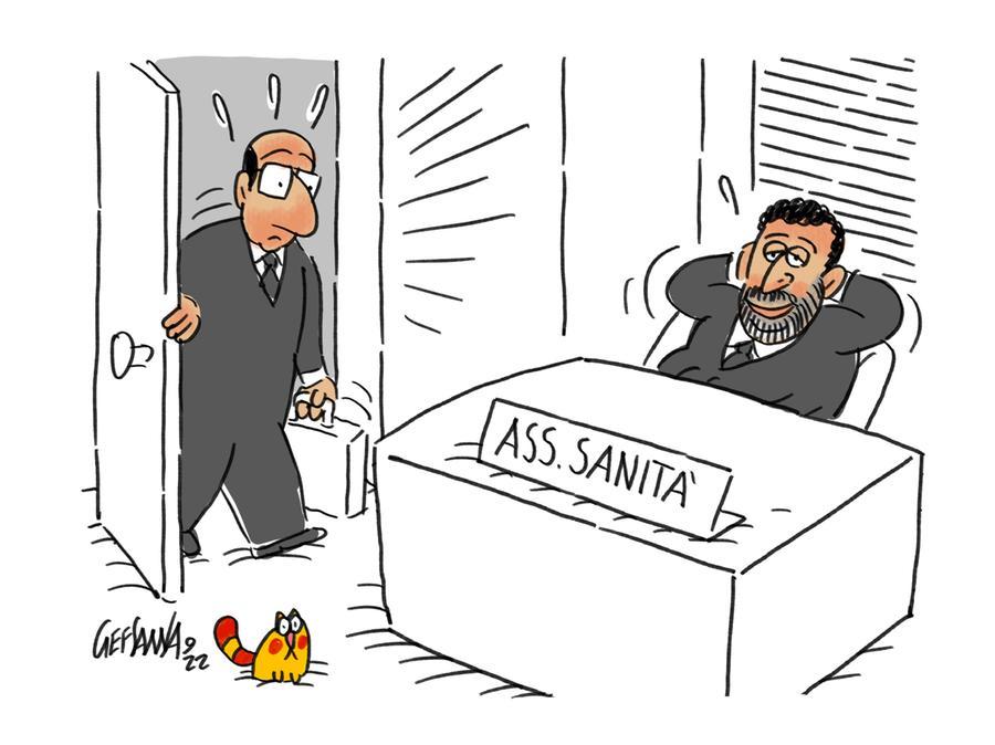 La vignetta di Gef: il rimpasto in giunta slitta a ottobre