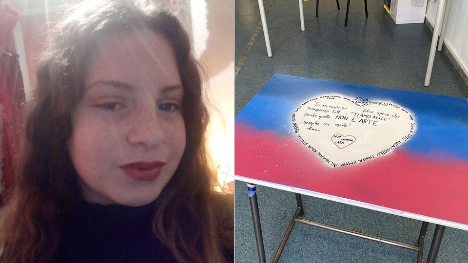 Morta a 16 anni, l’addio della scuola a Emma: «Ciao, bimba timida e gentile» 