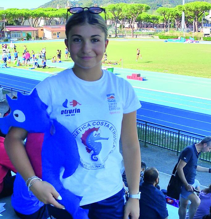 Successo alle finali dei cadetti per l'Atletica Costa Etrusca