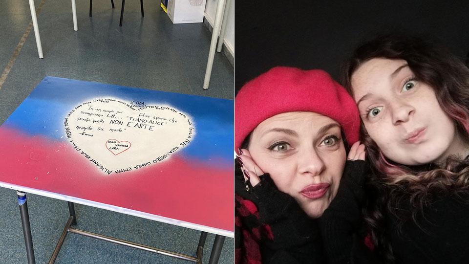 Morta a 16 anni, l’omaggio di prof e compagni: «Doniamo il banco di Emma ai genitori»