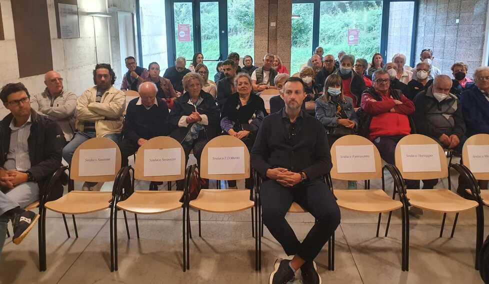 I familiari delle vittime dell’eccidio