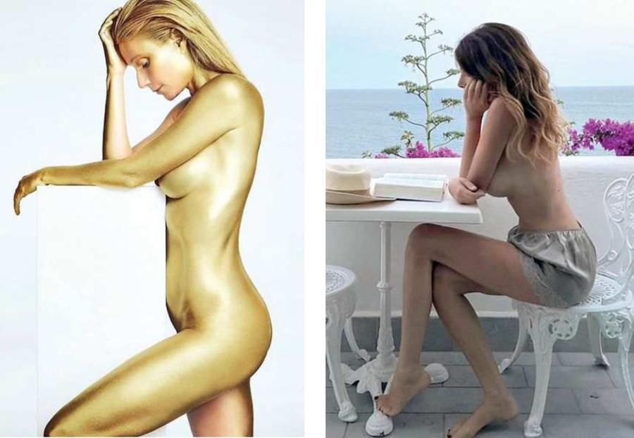 
	Gwyneth Paltrow e Alessia Marcuzzi

