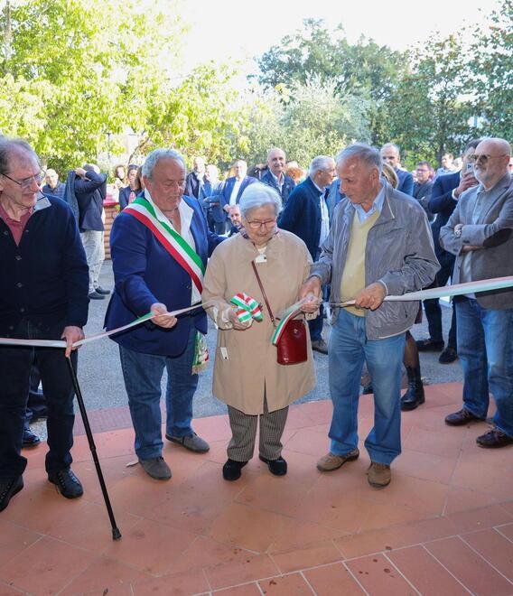 Il taglio del nastro