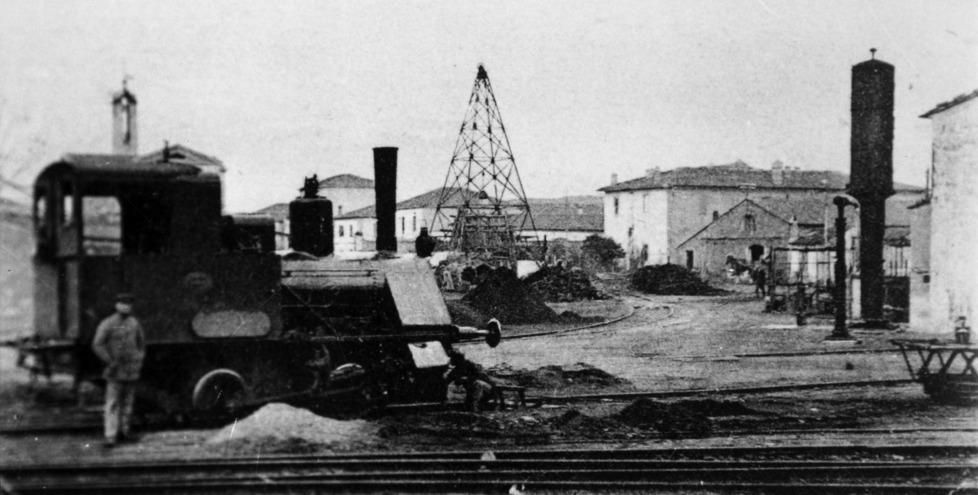 La vecchia fonderia in funzione tra fine Ottocento e inizio Novecento