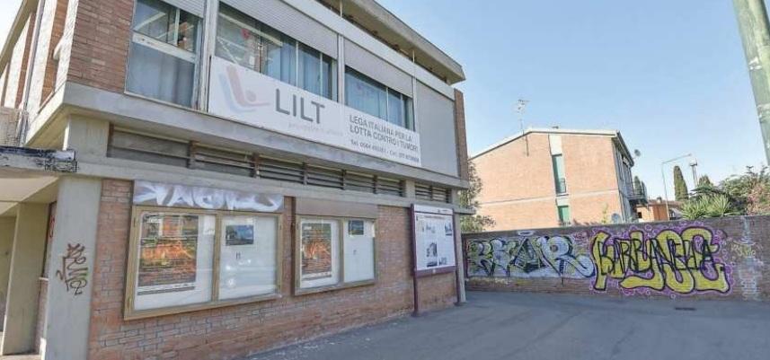 La sede Lilt in via Edmondo De Amicis a Grosseto