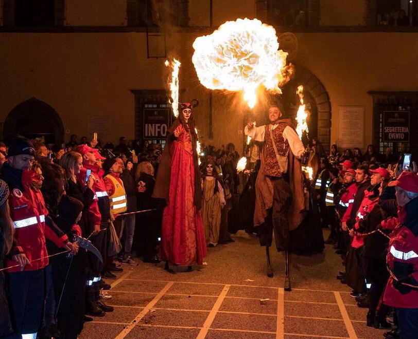 Una passata edizione di Halloween a Borgo a Mozzano