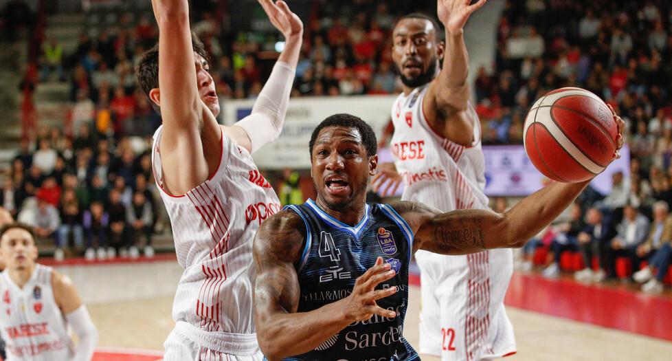 Gerald Robinson in azione a Varese