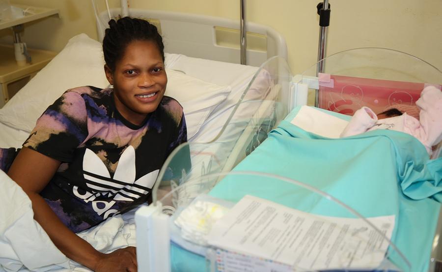 La piccola Angel nasce in ambulanza