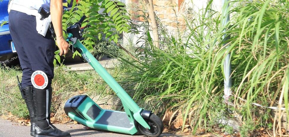 A Sassuolo si cerca il monopattino “pirata” 